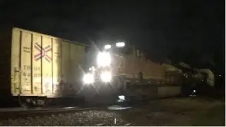 Norfolk Southern 177 SB MEETS 265 NB w/ Cool Crew! Mableton,Ga 04-21-2018&copy;