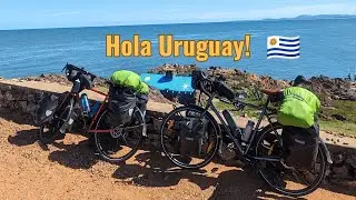 Cycling in URUGUAY | Colonia del Sacramento to Punta del Este | Cycling South America E18