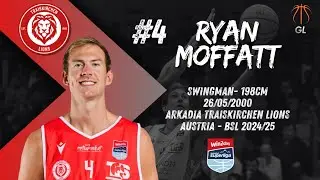 Ryan Moffatt Arkadia Lions Highlights 2024/25