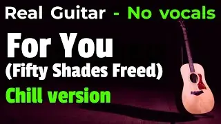 For You &ndash; Liam Payne & Rita Ora (Acoustic Karaoke in Dm) | No Vocals &bull; 103 BPM