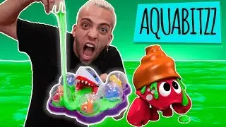 ABRINDO AQUABITZZ E MAR DE SLIME COM LUCAS RANGEL