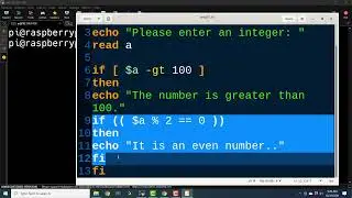 EP024 - Linux Unix Bash Scripting - If Statement