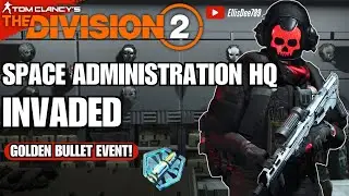 Space Administration HQ INVADED SOLO | GOLDEN BULLET | DPS Urban MDR Rifle Build - The Division 2