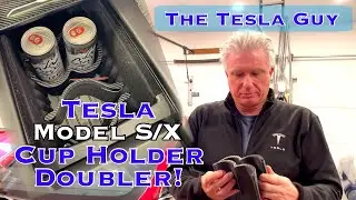 Tesla Model S/X Cup Holder Doubler!