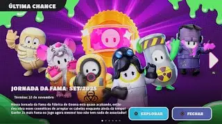 Jornada da Fama completo (Halloween) Set/Out 2025 - Fall Guys