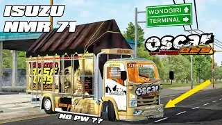 UPDATE LAGI !!😱 MOD BUSSID TERBARU TRUCK ISUZU NMR 71 OSCAR 029 || FREE DOWNLOAD