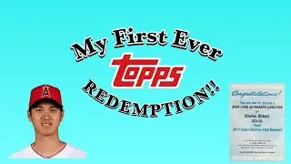 My First Ever Topps Redemption  Shohei Ohtani
