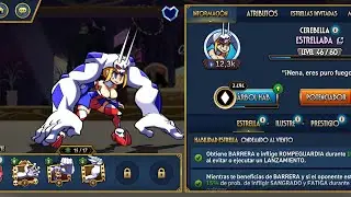 Skullgirls Mobile: Cerebella Estrellada, Barrera y Rompeguardia a segundos ■Pelea Experto■
