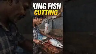 Fast King Fish Cutting 🔥 Master Level Skills