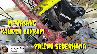 tutorial Membuat dudukan cakram sepeda minion paling mudah