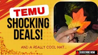 Random TEMU HAUL with Multiple BAGS and One COOL HAT! @temu #temufinds