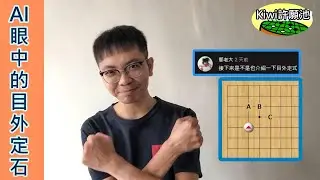 【圍棋教學】Kiwi許願池41-AI眼中的目外定石