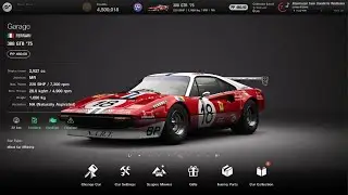 Gran Turismo 7 Missions The Human Comedy Alsace One Hour Ferrari 308 GTB (#1) ONE STOP