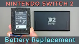 Nintendo Switch 2 Battery Replacement | Fix Battery Drain Issue