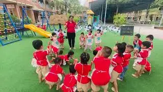 Trò chơi gieo hạt| MN Hoa Hồng | Hạnh Mầm Non