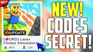 FUTURE CODES!! | *NEW* ROBLOX LAZER CLICKER SIMULATOR CODES 2023! (UPD)