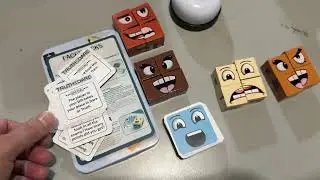Face Change Cube Game, Face Blocks Wooden Face Changing Magic Cube Game