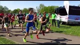 TRT-Kids bei der BaW&uuml; Meisterschaft Duathlon in Murr 19.4.2015