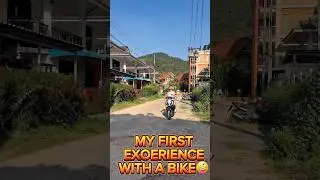 HOW TO LEARN TO RIDE A BIKE FAST/ FERAT EXPERIENCE IN THAILAND,KRABI #shorts #2025 #video #bike