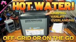 Off Grid or On The Go - Portable Propane Water Heater from BougeRV!