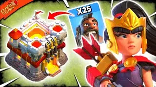 Стратегия массового нападения на кабанов в TH11 Queen Charge | Лучшая стратегия атаки TH11 2025 г...