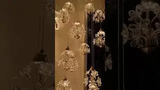 Chandelier that sets the mood and elevates every moment.🌟Experience the glow of Luxury✨#fancylights