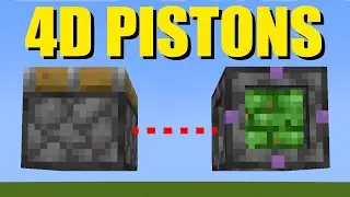 This Mod turns Minecraft 4D