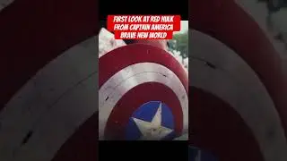 MARVEL: First look at Red Hulk from Captain America Brave New World