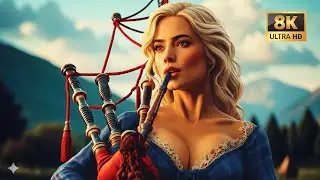 Epic Scottish Women with Bagpipes | March of the Highlands Bagpipes @EironasMythicPipes