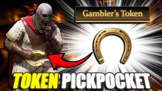 The FIRST (and LAST) Gambler's Token Pickpocket Video Ever - Dark and Darker