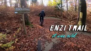 Cold POV on Enzi trail / Graz Enduro MTB