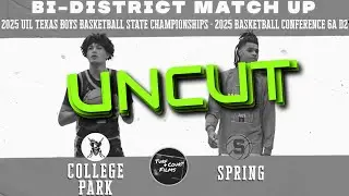 Bi-District UIL State Playoffs | Uncut | Spring vs College Park