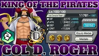 GOL D. ROGER KING OF THE PIRATES GAMEPLAY | ONE PIECE BOUNTY RUSH | OPBR