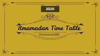 Ramadan Calendar 2020 Time Table Sahri and Iftar and How to Grave a dead body of Covid-19 infected.