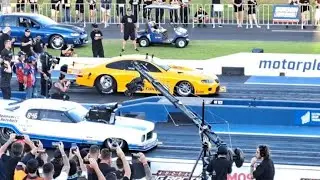 Street Outlaws - First Day of SO vs Australia Recap & Jeff Lutz vs John Zappia Big Grudge Race