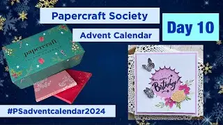 Papercraft Society Advent Calendar DAY 10 #psadventcalendar2024 ​⁠@CraftStashcoukTV @LouCollins