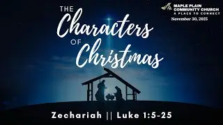 Worship Service for November 30, 2025