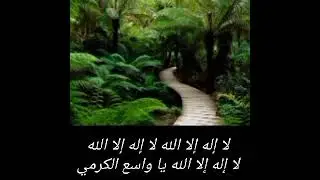 لا إله إلا الله للمنشد ريان الصوفي