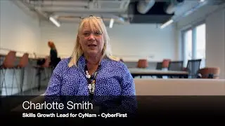 (#ParkLife on Tour) - Charlotte Smith, CyNam, tells us about the CyberFirst programme for schools.