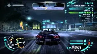 Need For Speed: Carbon - Defensive Race #17 - Chinatown Tram (Sprint)
