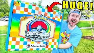 I Opened The MASSIVE Pokemon Championship Mystery Box!