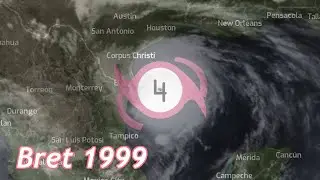 Individual Storm Tracks: Hurricane Bret (1999)