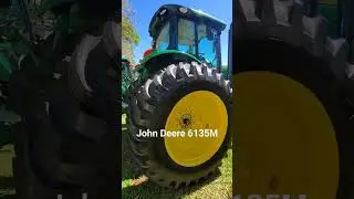 John Deere 6135M. #agriculture