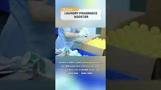 Laundry Fragrance Booster Factory #homecleaning #laundry #ecofriendly