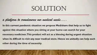 MediShare : A Medicine Sharing and Crowdsourcing App .