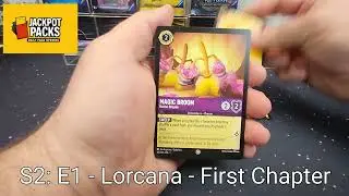 S2:E1 - Lorcana Enchanted Hunt - The First Chapter Booster Expansion Pack Opening - Disney