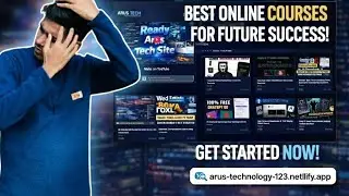🔥 Best Online Courses for Future Success | Arus Tech Course Platform