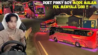 PERTAMA KALI DUET PINKY BOY DI MALAM HARI FULL MENYALA GINI !! TRIP TANGKUBAN PERAHU SERU GINI