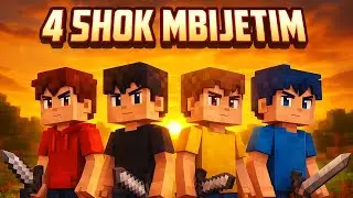 4 SHOK SURVIVAL NE MINECRAFT ME @Redlytningshqip !!! EPISODI 1.
