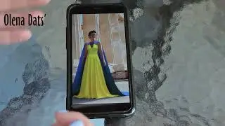 Instructions for making photos in the virtual dress by Olena Dats' at  